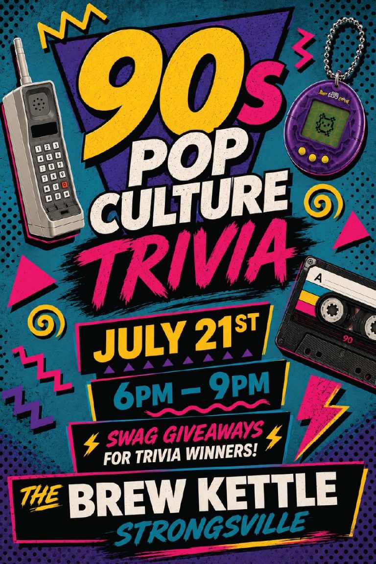 90s trivia night at Brew Kettle