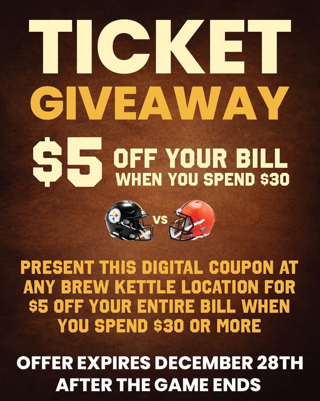 Browns vs Pitts 2025 ticket giveaway