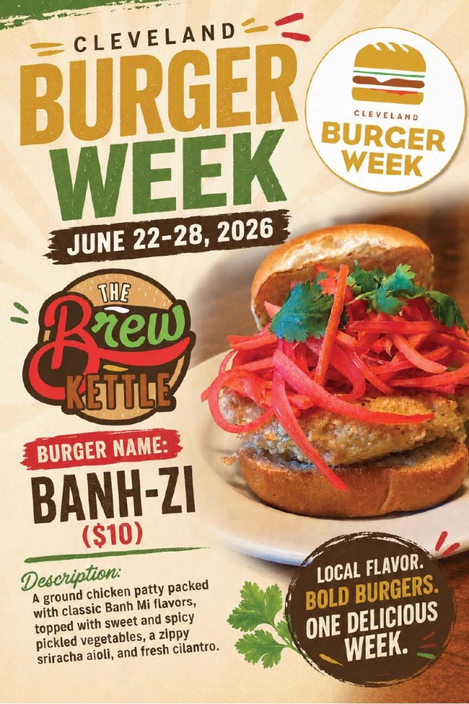 Promotional poster for Burger Week event.