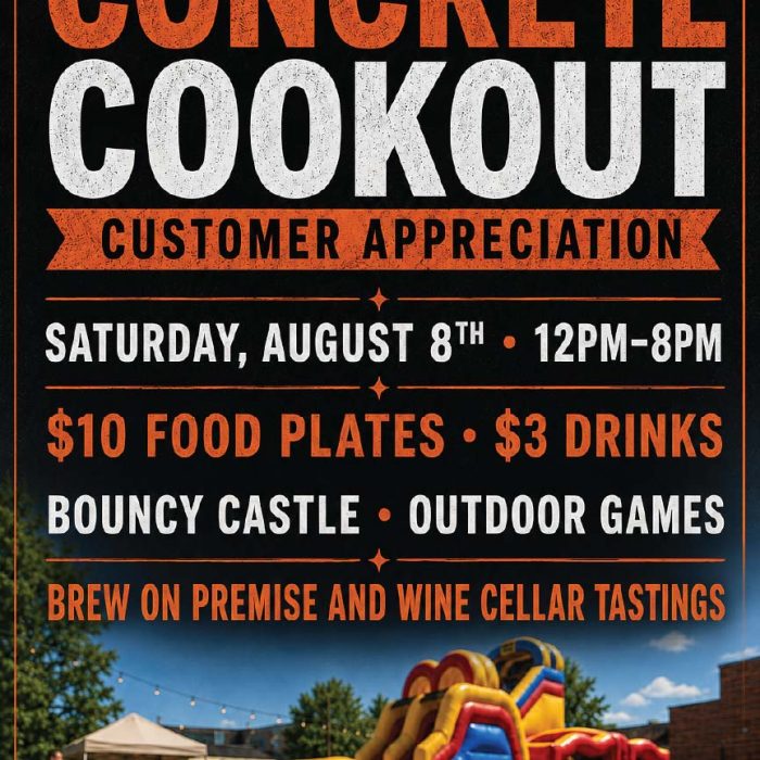 Outdoor cookout with games and food