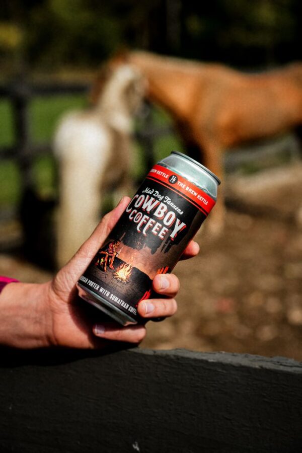Cowboy Coffee 2023 An American Porter infused with Sumatran Coffee