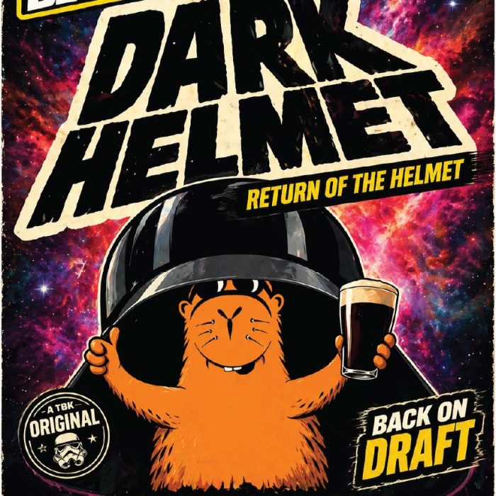 Funny parody poster for Dark Helmet