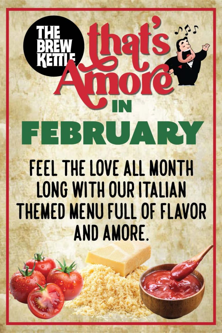 February Specials at The Brew Kettle