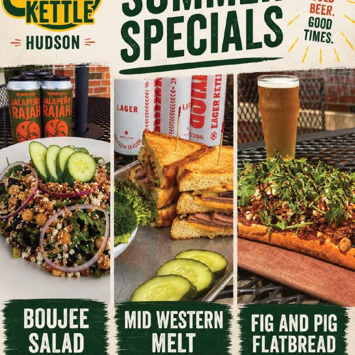 July specials at The Brew Kettle