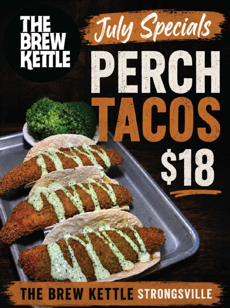 Perch tacos with broccoli special