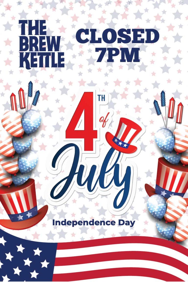 July 4th at The Brew Kettle
