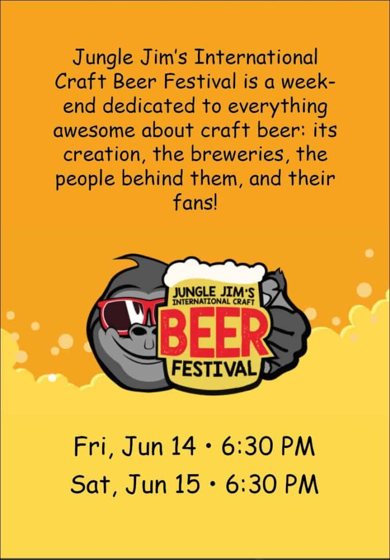 Jungle Jim's International Craft Beer Festival