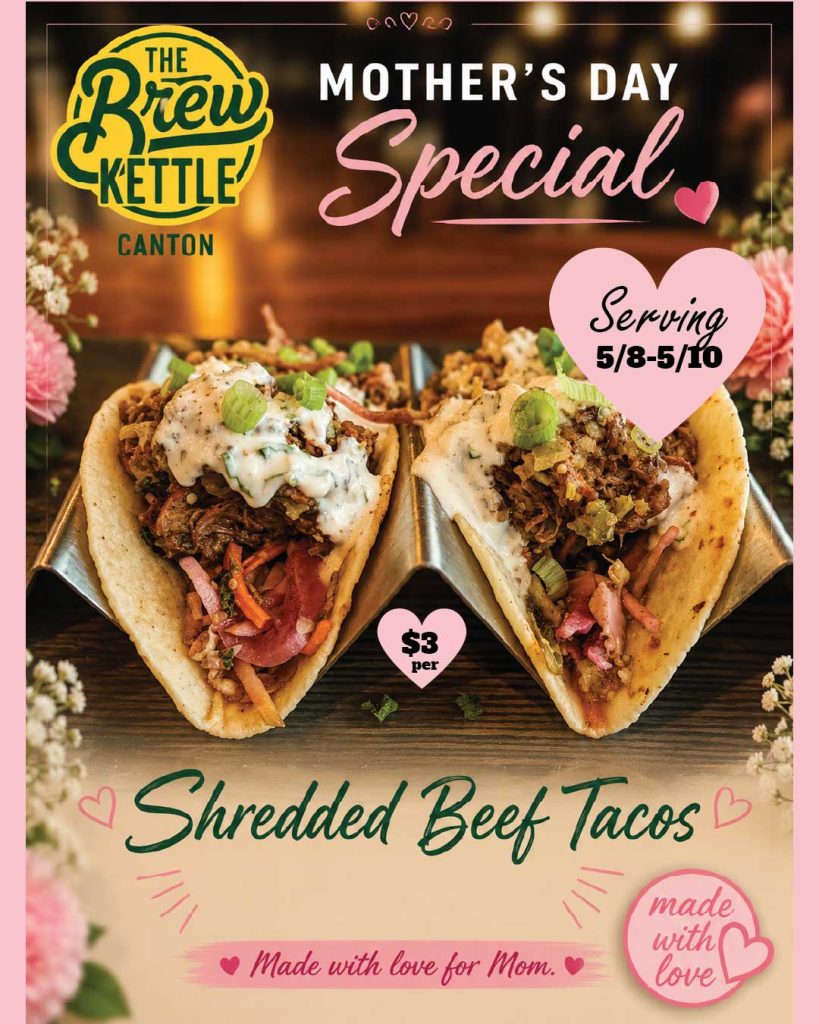 Mother's Day taco special advertisement
