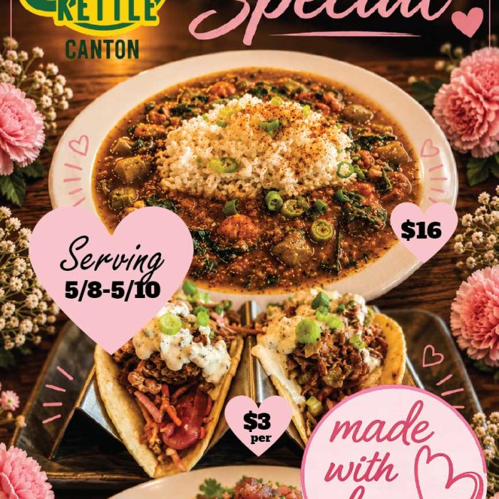 Mother's Day food special advertisement