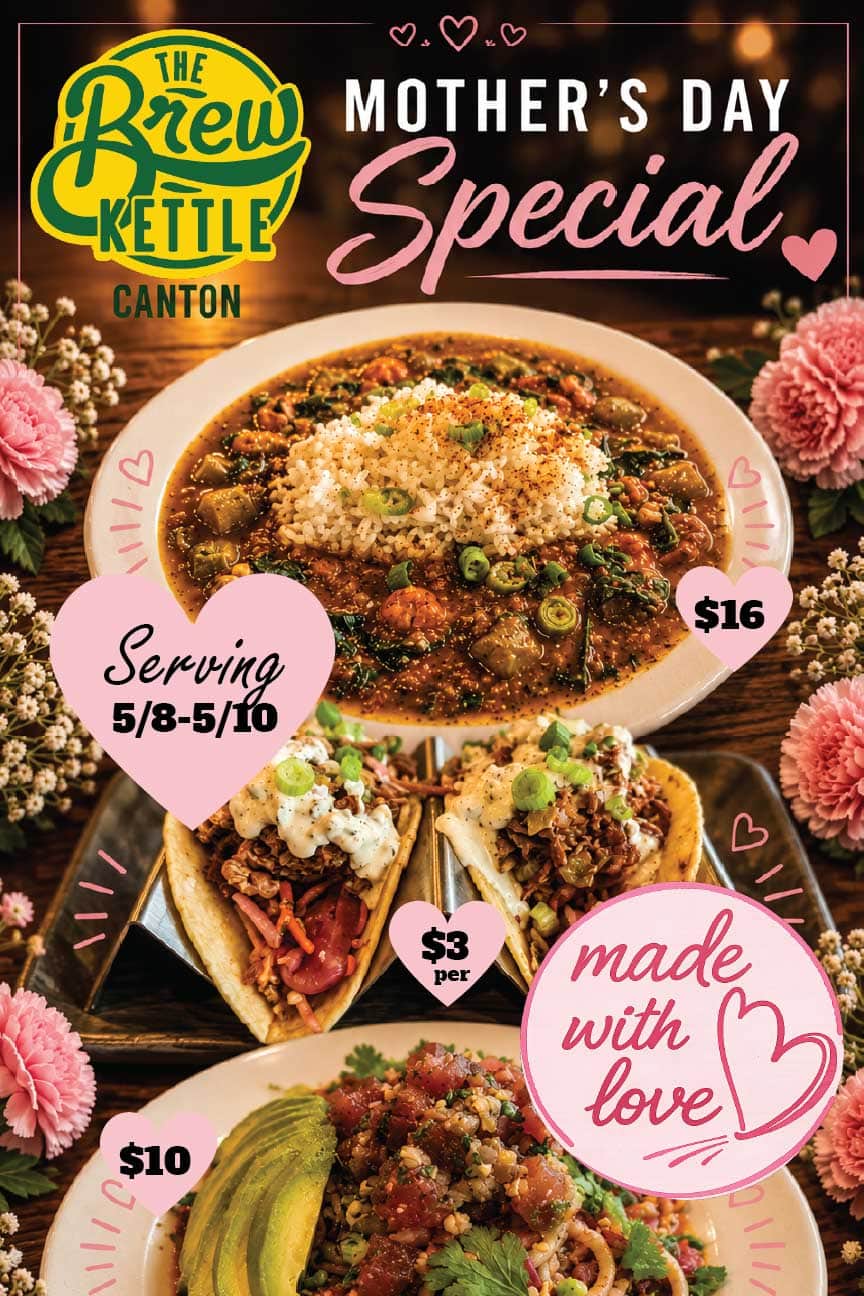 Mother's Day food special advertisement