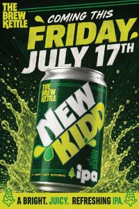 New beer launch announcement poster