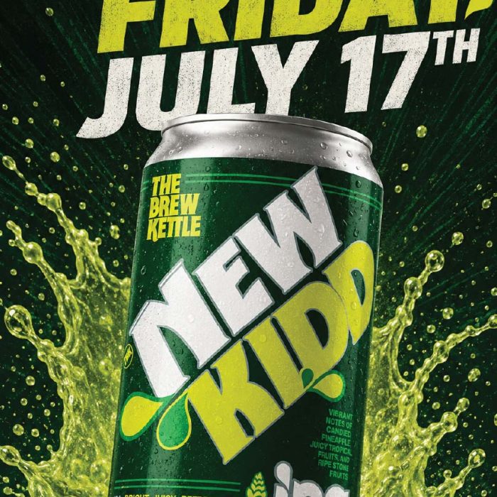 New beer launch announcement poster