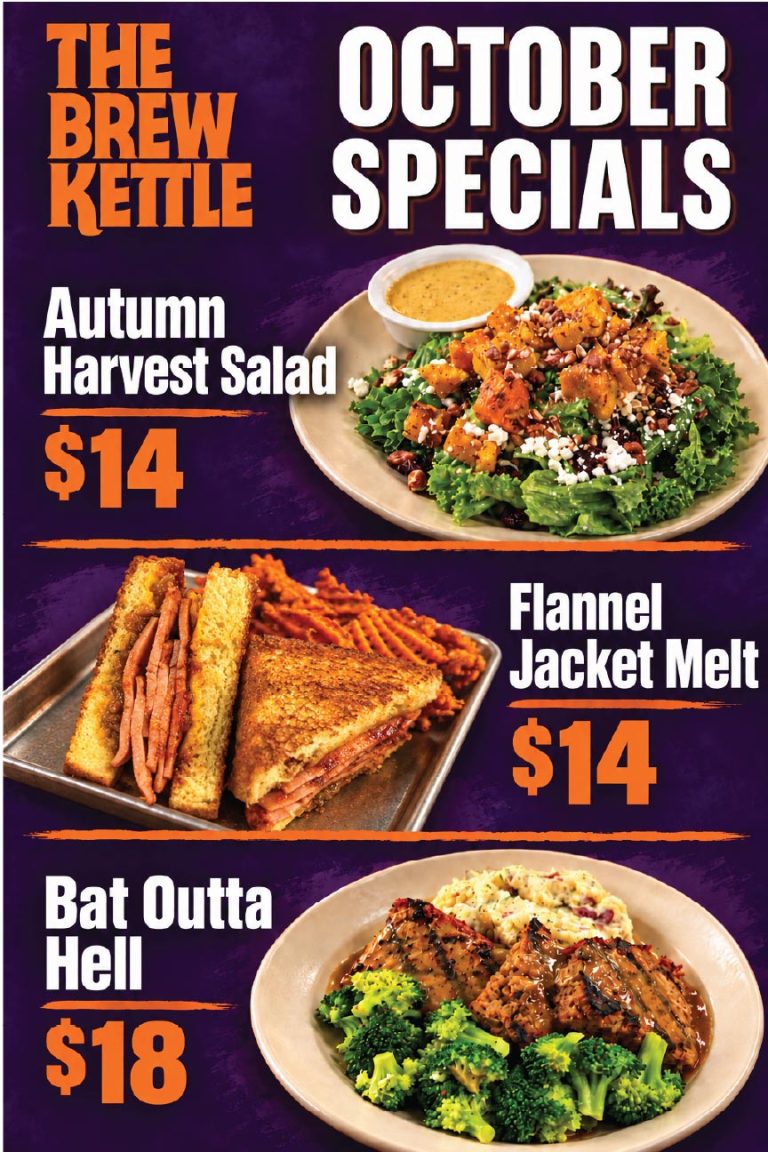 October food specials at Brew Kettle