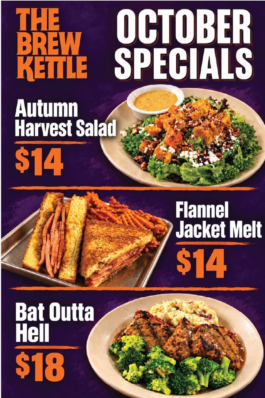 October food specials at Brew Kettle