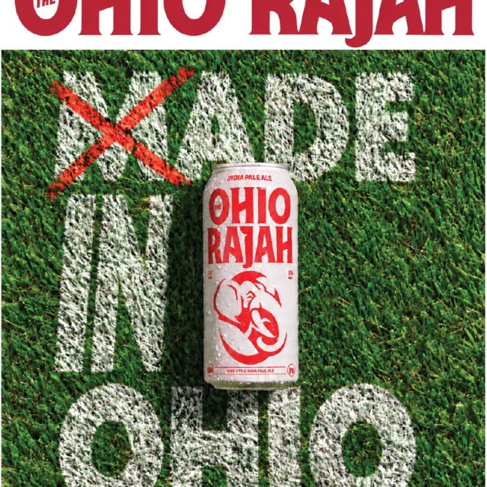 Beer can on grass, event announcement