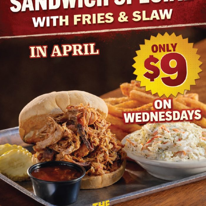 Puleled Pork Sandwich Special Poster web