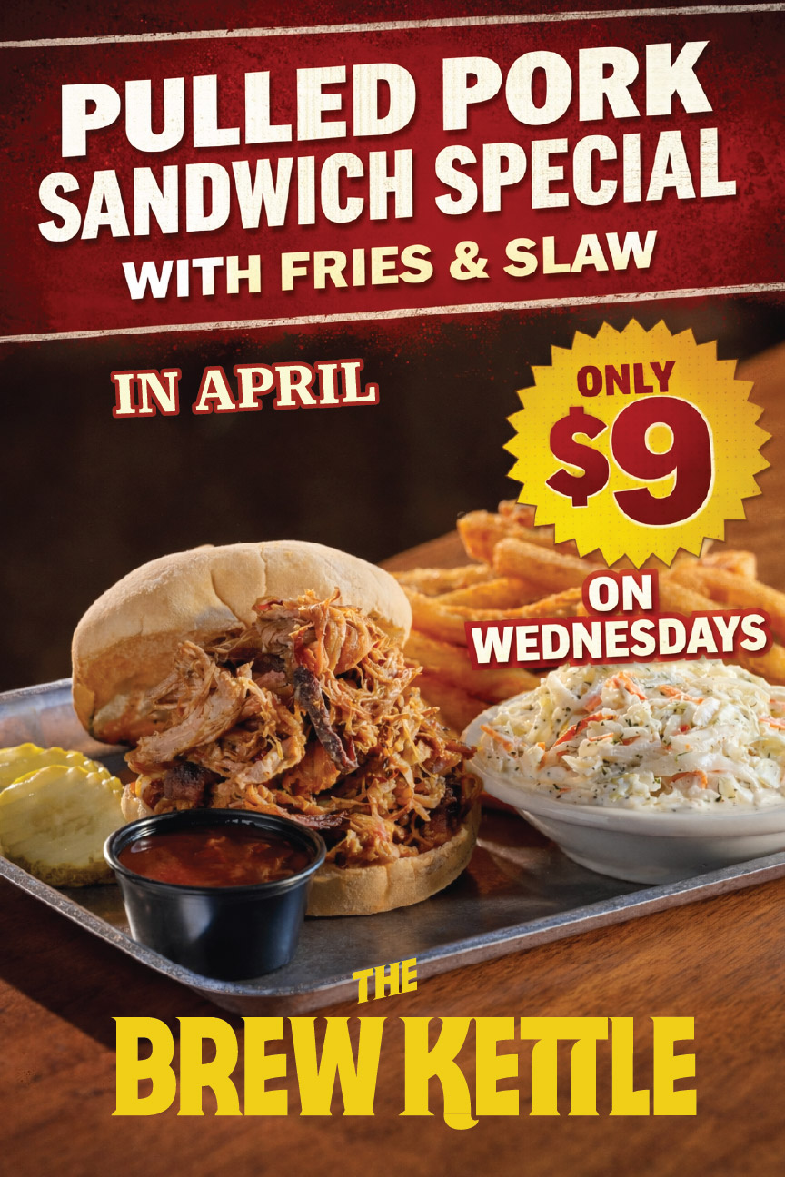 Puleled Pork Sandwich Special Poster web