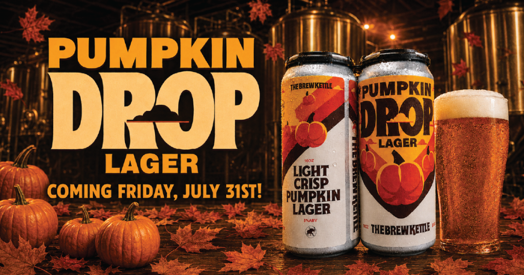 Pumpkin lager promotional image.
