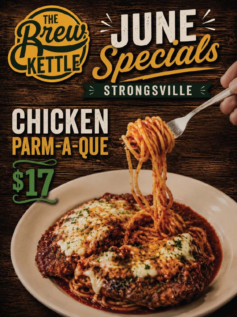 Chicken Parm-A-Que June special