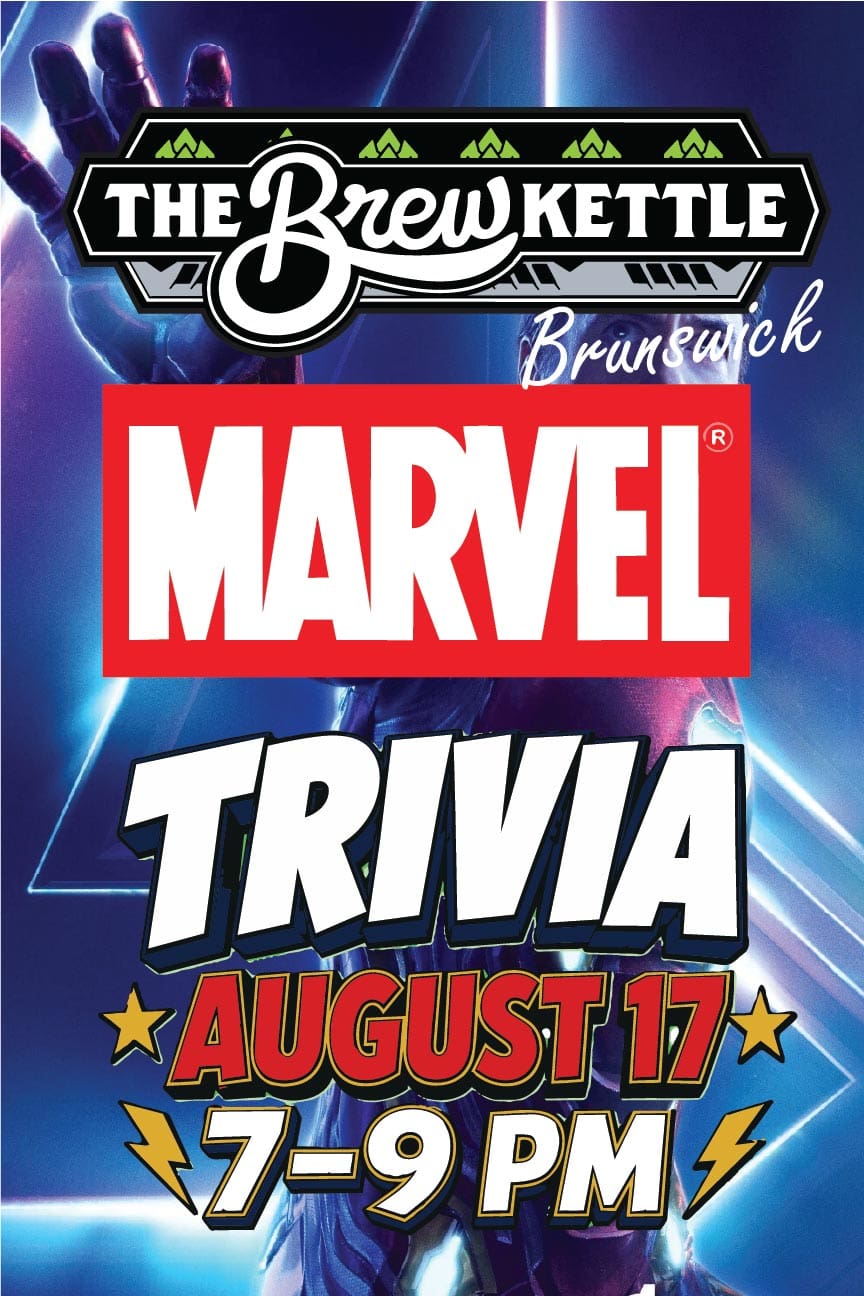 Marvel trivia night at Brew Kettle