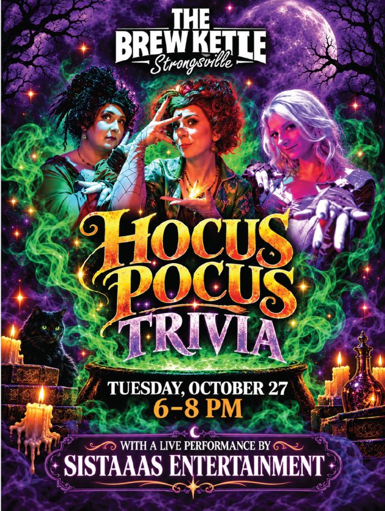 Hocus Pocus trivia night promotion