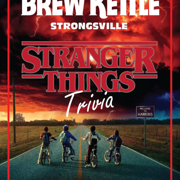 Trivia Night Strongsville Stranger Things Poster print