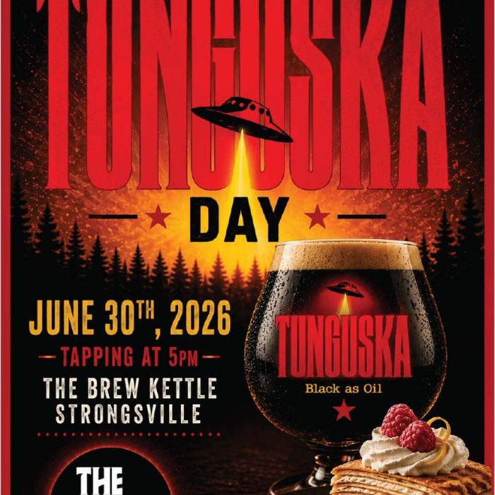 Event poster for Tunguska Day