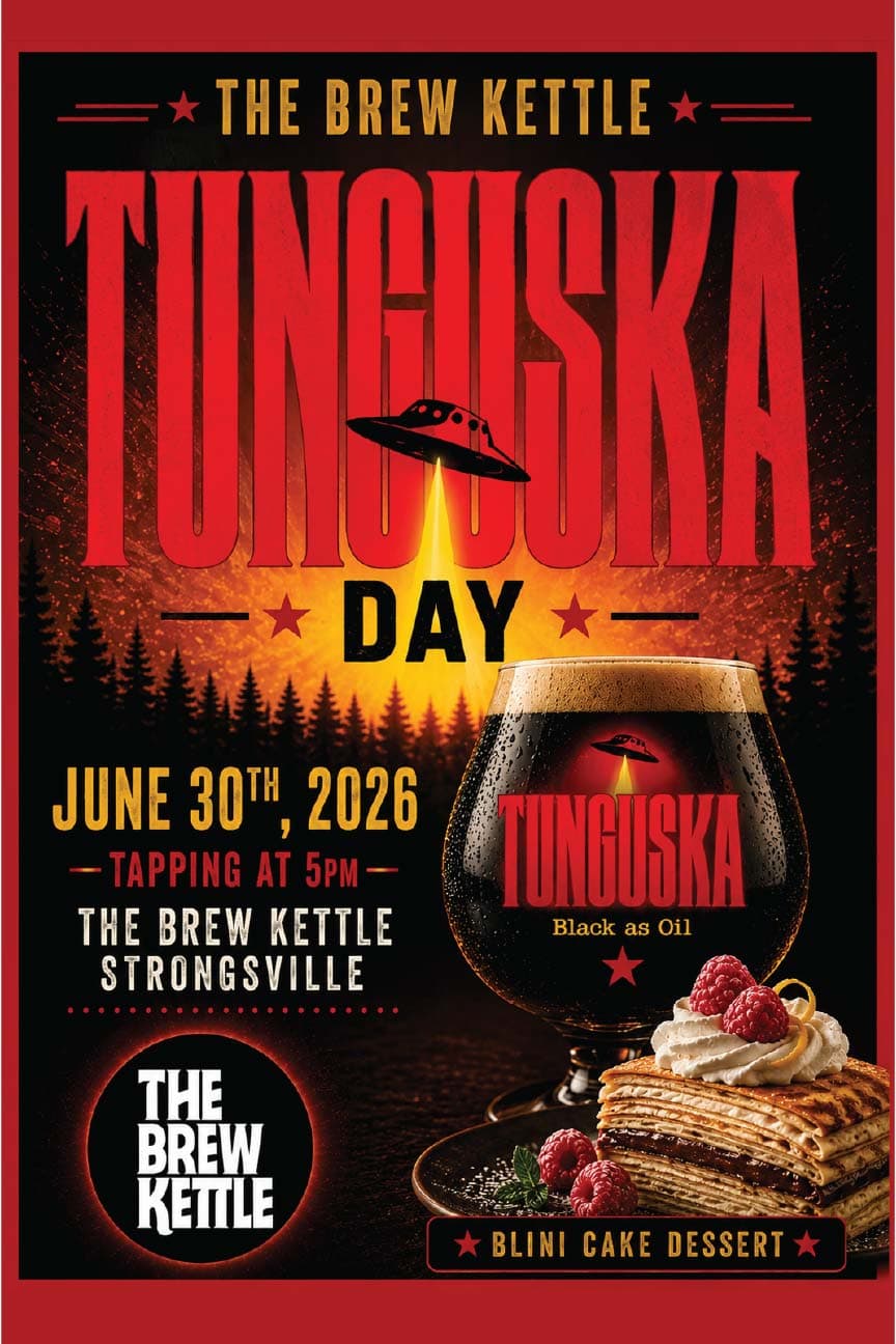 Event poster for Tunguska Day