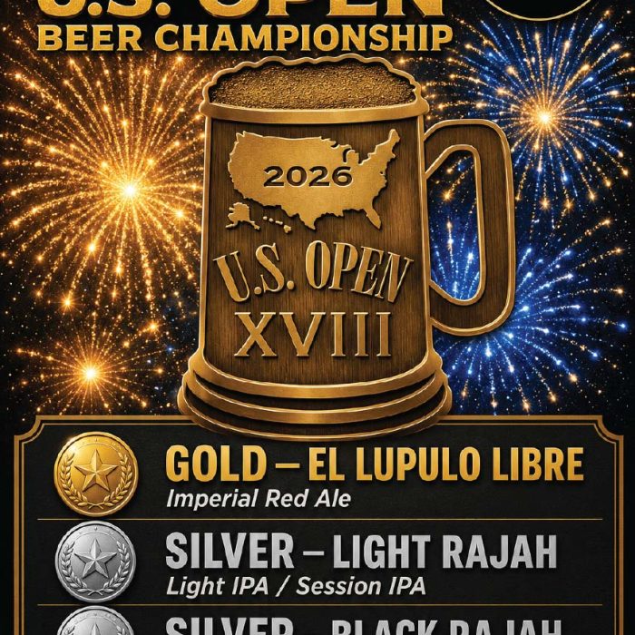 Beer championship medals and awards